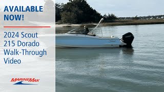 Available Now 2024 Scout 215 Dorado Boat For Sale at MarineMax Wrightsville Beach NC [upl. by Naellij226]