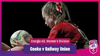 Cooke v Railway Union  EnergiaAIL Highlights Womens Div 1 Rd 8 [upl. by Atalaya556]