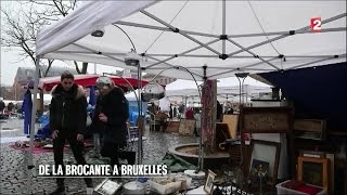 Brocantes  De la brocante à Bruxelles  20160305 [upl. by Mita77]