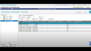 TOTVS 12  Controle de Rastreabilidade no Protheus [upl. by Ylro]
