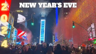 NYC LIVE Times Square New Year’s Eve 2024 [upl. by Zebapda450]