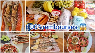 RETOUR DE COURSE 1 SEMAINE idées repas rapide et complet تقضية الأسبوع، وجبة كاملة سهلة [upl. by Nennerb231]