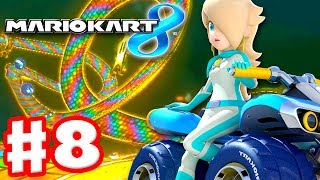 Mario Kart 8  Gameplay Part 8  50cc Lightning Cup Nintendo Wii U Walkthrough [upl. by Langelo]