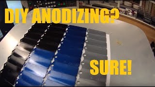 How to Anodize Aluminum  My approach on DIY small scale anodizing by DeeWorks [upl. by Odradlig]