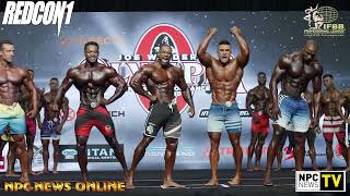 2023 IFBB Pro League Men’s Physique Olympia Prejudging Comparisons 4K Video [upl. by Neemsay]