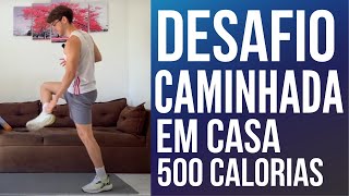 ⭐️Caminhada 30 MIN para gastar 500 calorias🔥 treino em casa para corpo todo [upl. by Nodnil]