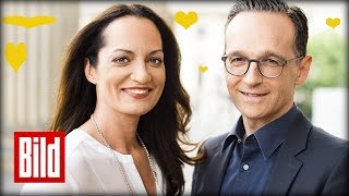 Heiko Maas und Natalia Wörner  Ihr erstes LiebesInterview 2015 [upl. by Zoellick]