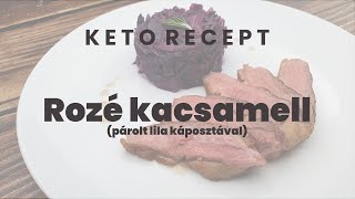 Serpenyőben sült rozé kacsamell [upl. by Jarret]