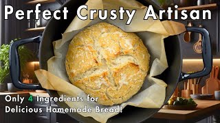 Easy Dutch Oven Bread Recipe [upl. by Silsbye985]