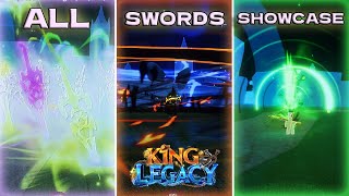 ALL SWORDS DAMAGE amp SHOWCASE in King Legacy UPD 7 👑 [upl. by Nahtannoj]