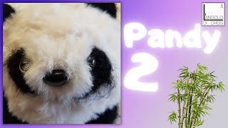 DOLCE E COCCOLOSO IL PANDA AMIGURUMI quotPANDYquot PARTE 2  TUTORIAL IN DIRETTA [upl. by Kameko]