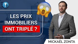 Quelle est lévolution des prix de limmobilier [upl. by Ailemak491]