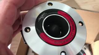 PAINFULLY LOUD Super Tweeters demo Skar SVX175ST unboxing and review [upl. by Halimeda]