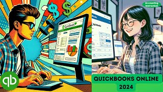 Accounts Receivable Aging Reports 4040 QuickBooks Online 2024 [upl. by Cirded]