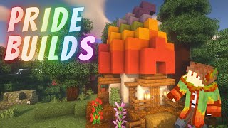 4 Unique Minecraft Pride Build Ideas [upl. by Eittak729]