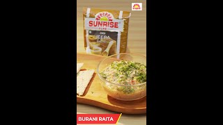 Creamy Burani Raita to pair with your Biryani Recipe on SunrisePure shorts buraniraita [upl. by Shulins]