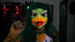 ASMR Greta Gremlin Gets You Ready to Take Over New York Face Brushing ASMR RP tapping  scissor [upl. by Masson]