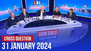 Iain Dale hosted Cross Question 3101  Watch again [upl. by Neitsabes]