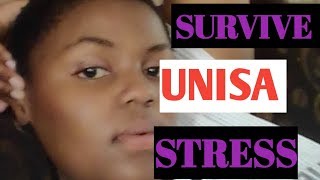 How to survive UNISA stress South African YOUTUBER [upl. by Refannej]