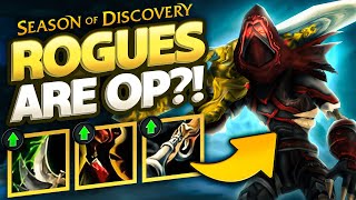 Are Rogues OP In Season of Discovery PVE amp PVP Runes Talents amp BiS for ALL Specs [upl. by Froemming]