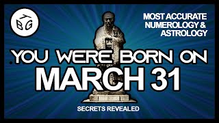 Born on March 31  Numerology and Astrology Analysis [upl. by Leirol]