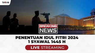 BREAKING NEWS Sidang Isbat Penetapan Idul Fitri 2024  1 Syawal 1445 H  tvOne [upl. by Haldan]