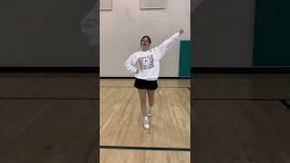 Tryout cheer 20232024 Dance credit uca level 2 bring the fire [upl. by Siskind]