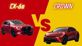 【MAZDA CX60 vs TOYOTA Crown Sport】規格對比 兩部相似但不同的車，真正的價值是什麼？TOYOTA Crown Sport台灣目前雖然沒有但後續卻可能引進 [upl. by Tommi824]