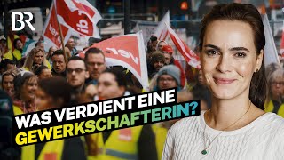 Im Aufsichtsrat für die Gewerkschaft Das Gehalt als Gewerkschaftssekretärin  Lohnt sich das  BR [upl. by Nirehs]