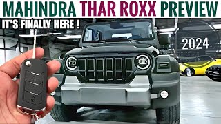 Mahindra Thar Roxx 5 Door Review  First Look  Mahindra Thar 5 door 2024  5 Door Thar Roxx Review [upl. by Anotal]