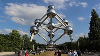 The Atomium of Brussels inside [upl. by Nosilla]