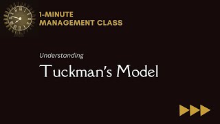 Tuckmans Model [upl. by Enram]