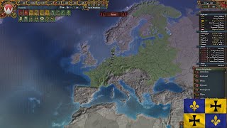 Stacking AE to Control the Majority of Europe as Franconia Eu4 136 [upl. by Haimorej]