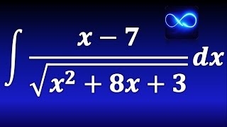 259 Integral de polinomio entre raíz cuadrada completando derivada y trinomio cuadrado perfecto [upl. by Ilak]