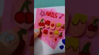 DIV nails blind bag with paper zoyas creative corner [upl. by Tansy]