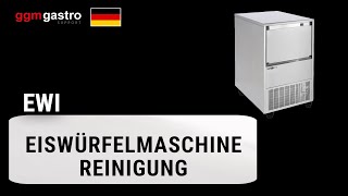 EWI Eiswürfelmaschine Reinigung [upl. by Ailaht]