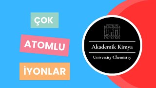 Çok Atomlu İyonlar  Polyatomic Ions [upl. by Burley]