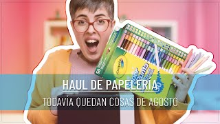 HAUL DE PAPELERÍA  Aliexpress amazon CRAYOLA y KARIN rotuladores pincel [upl. by Reidar]