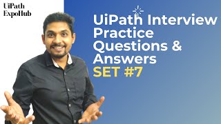 UiPath Interview Questions amp Answers Set7 [upl. by Leund]