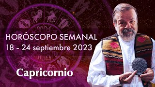 ♑ Capricornio  18 al 24 de Septiembre  Horóscopo  Mauricio Puerta CodigosTV [upl. by Silber]