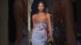 irinashayk runway walk shorts rampwalk fashion [upl. by Anitrebla253]