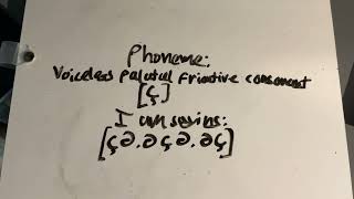 ç voiceless palatal fricative consonant [upl. by Nogam983]