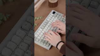 V75 Plus with CIDOO Matte switch cidoo asmrtyping asmr typing keyboardasmr satisfyingasmr [upl. by Neilson]