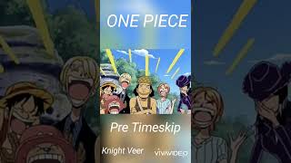 Pre Timeskip One piece is fun shorts anime [upl. by Nitsirt]