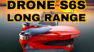 Long Range Drone S6S Mini Nas Montanhas Chegou a 914 Metros mas Será que Retornou [upl. by Aram]