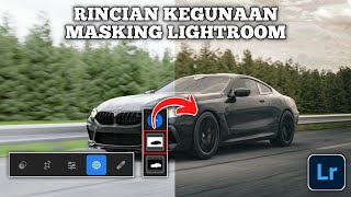 PENJELASAN FITUR MASKING DI LIGHTROOM MOBILE  tutorial masking di lightroom [upl. by Gerry604]