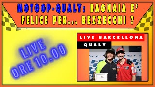 MOTOGPQUALY BAGNAIA E FELICE PER    BEZZECCHI  😨 [upl. by Kcin]