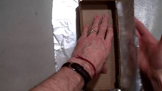 Wrapping Aluminum Foil over the Sculpture base part 26MOV [upl. by Rbma]