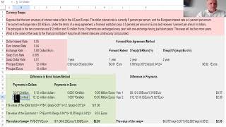 Valuing Currency Swaps Hull Swaps [upl. by Laryssa]