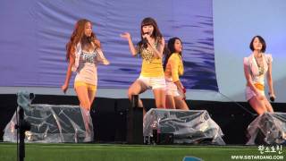 110730 태백 쿨 시네마 페스티벌 씨스타Sistar  Push Push [upl. by Hak]